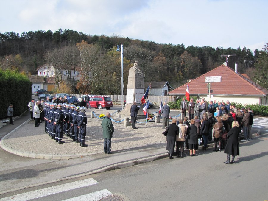 11novembre1918 - Cérémonie du 11 novembre - 11/11/2010 - Boussières (25) - Photo n13