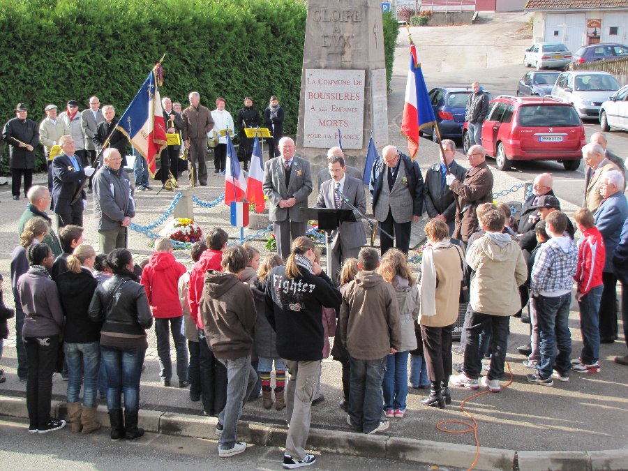11novembre1918 - Cérémonie du 11 novembre - 11/11/2010 - Boussières (25) - Photo n37