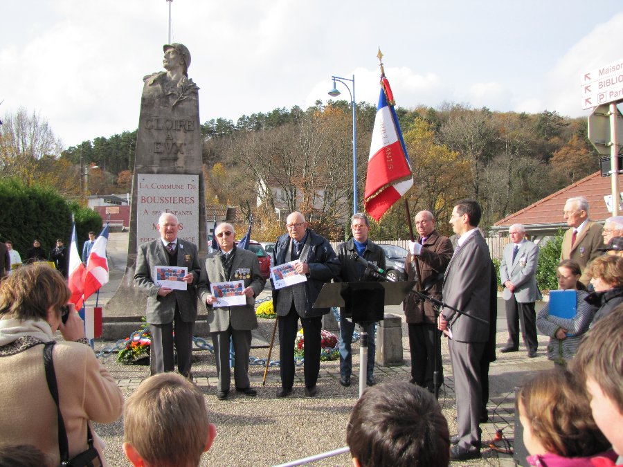 11novembre1918 - Cérémonie du 11 novembre - 11/11/2010 - Boussières (25) - Photo n51