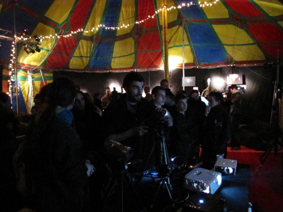 Atelier vidéo du collectif Mosquito Massala - Festival Proj(ect) - 5ième édition - 17/11/2010 - Nancy / Maxéville (54) - Photo n13