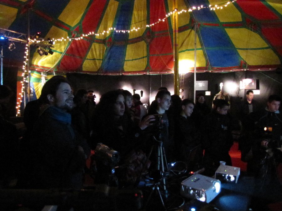 Atelier vidéo du collectif Mosquito Massala - Festival Proj(ect) - 5ième édition - 17/11/2010 - Nancy / Maxéville (54) - Photo n15