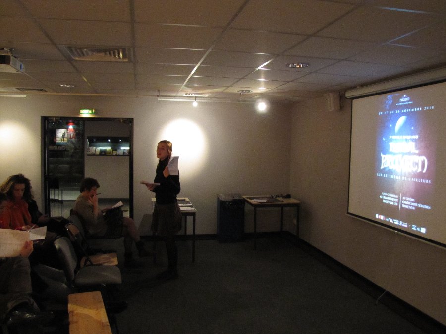 Projection de films courts - Festival Proj(ect) - 5ième édition - 17/11/2010 - Nancy / Maxéville (54) - Photo n1