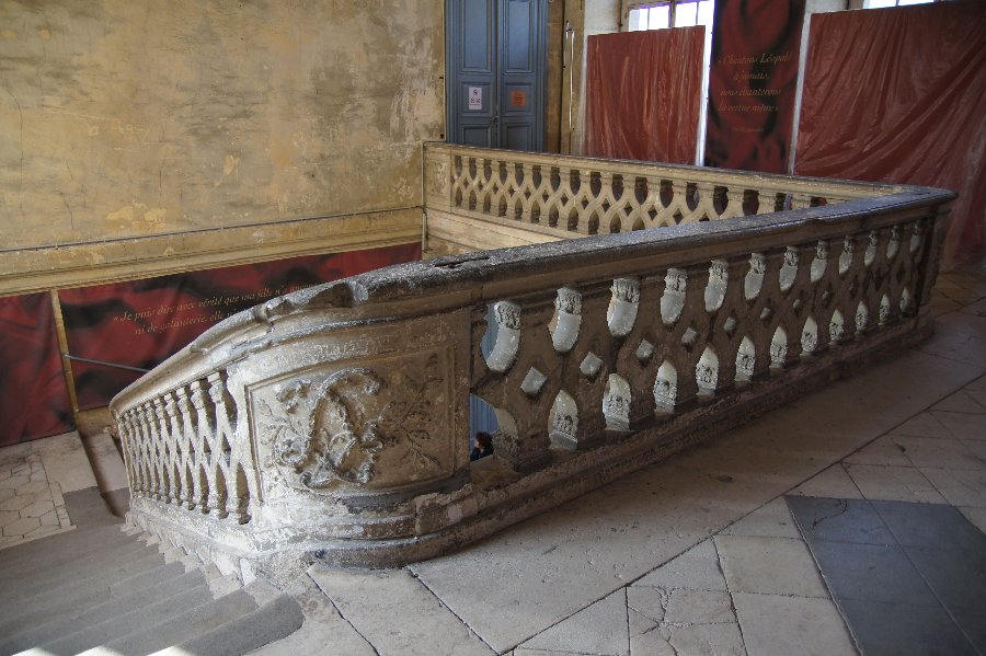 A l'interieur - Réouverture du château de Lunéville - 27/02/2011 - Lunéville (54) - Photo n24