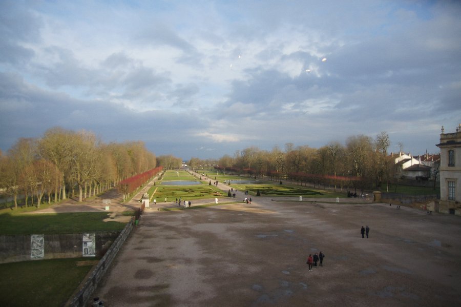 Les jardins - Réouverture du château de Lunéville - 27/02/2011 - Lunéville (54) - Photo n1