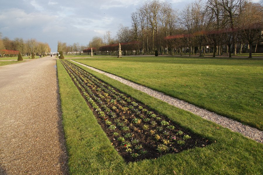 Les jardins - Réouverture du château de Lunéville - 27/02/2011 - Lunéville (54) - Photo n8