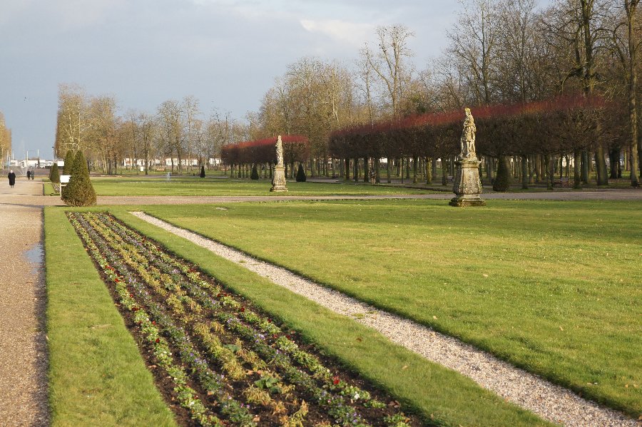 Les jardins - Réouverture du château de Lunéville - 27/02/2011 - Lunéville (54) - Photo n9