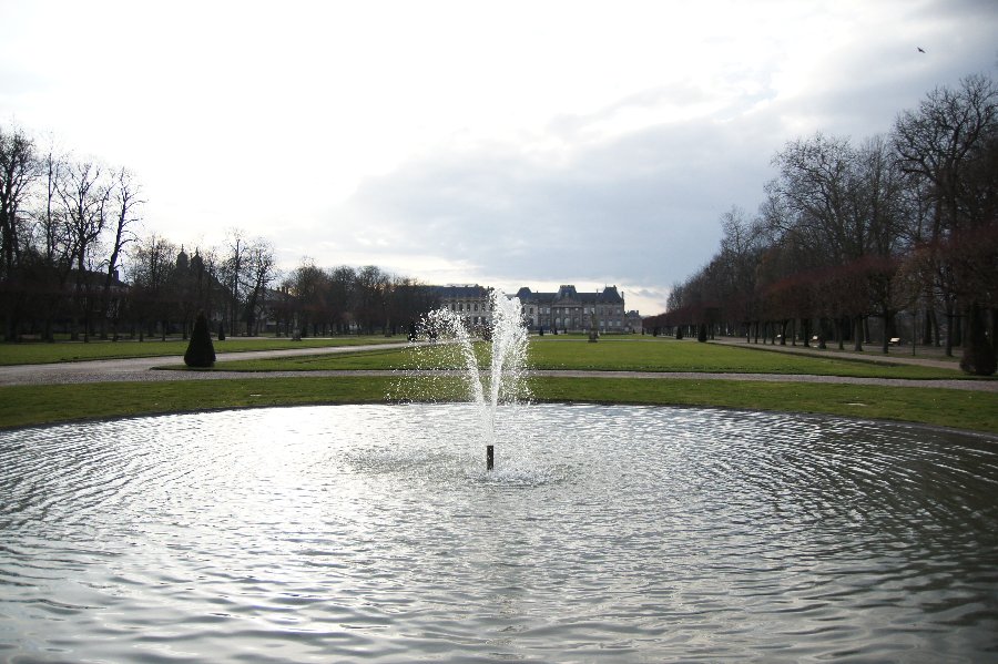 Les jardins - Réouverture du château de Lunéville - 27/02/2011 - Lunéville (54) - Photo n14